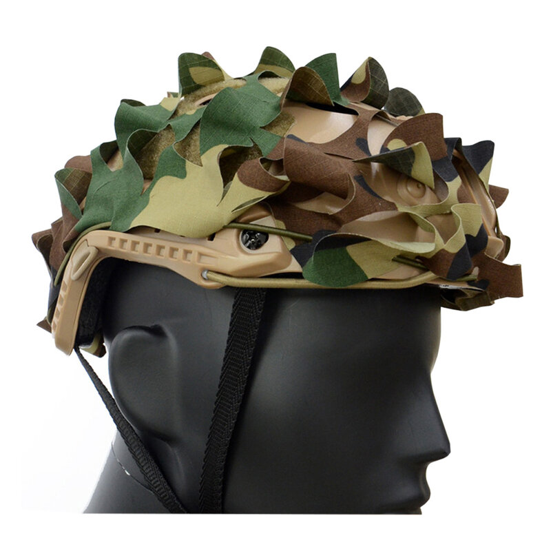 VULPO Tactical FAST Helmet Cover 3D Camouflage Helmet Cloth Cover For FAST Helmet Hunting Airsoft Helmet Accessories