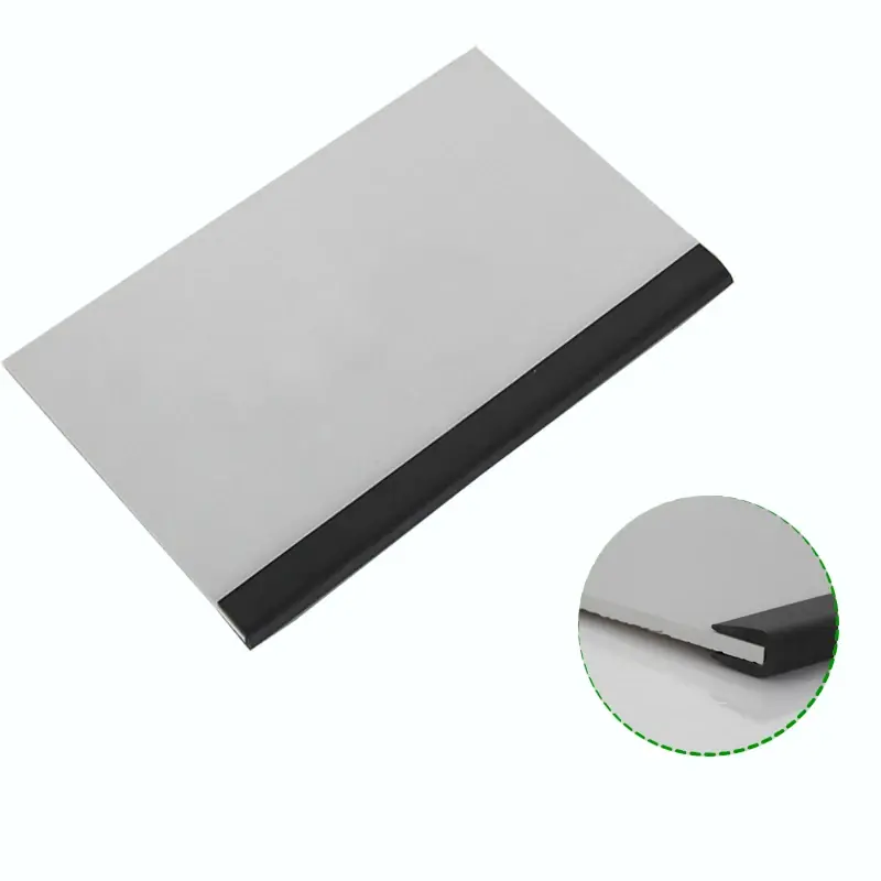 Tira de borde de goma negra de 1/2/3/5/10M, sección en U, Escudo de borde antiaceite, ancho interior de 0,5-10mm de alto 5-15mm