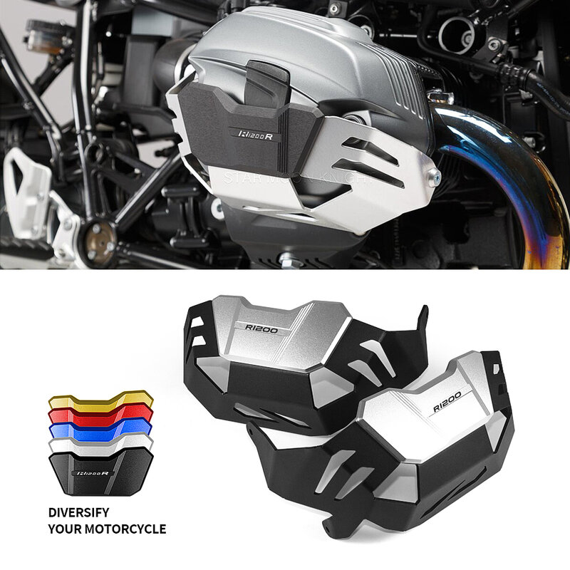 Motocicleta Motor Cilindro Head Guards, Capa Protetora, Guarda para BMW R1200R, R1200GS, 1200 GS, R NineT
