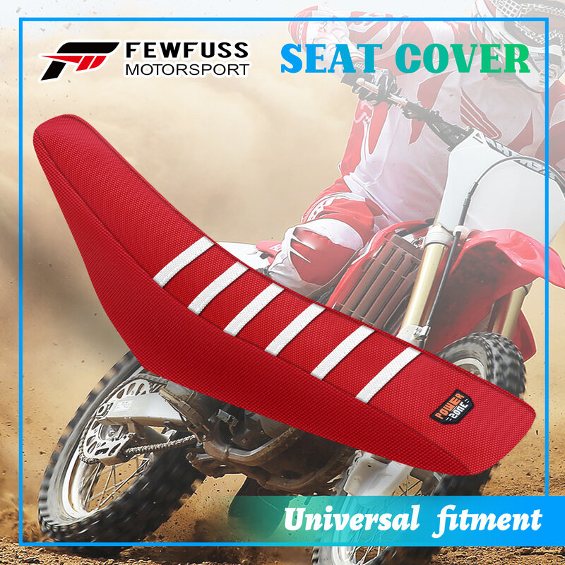 FEWFUSS-Capa de assento com nervuras, proteção de conjunto impermeável, antiderrapante, aplicar a SXF EXC KXF CRF YZF WR TC TE