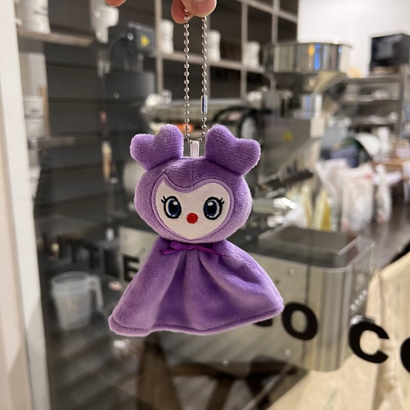 New Korean Super Star Plush Keychain Pendant TWICE Momo lovely Doll Keybuckle Plush Toy for Fans ONCE Girls