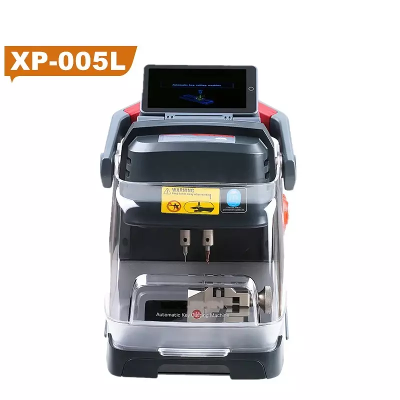 Máquina cortadora de chaves automática, duplicação universal, ferramentas de chaves domésticas de carro, tela de exibição digital de alta definição, XP005L