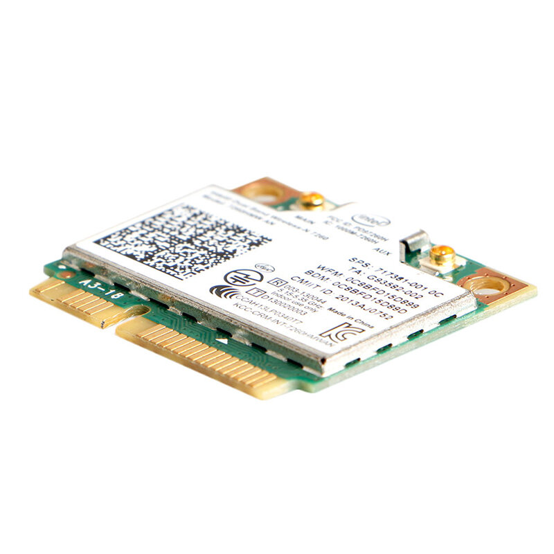 Dual Band Wireless Card For Intel 7260 7260HMW Mini PCI-E 2.4G/5Ghz Wlan Wifi