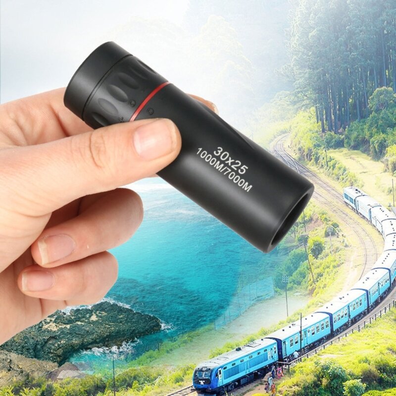 8X Monocular  1000M/7000M Mini Pocket Monocular  for Traveling