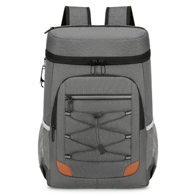 Leakproof Cooling Backpack with Top Handle, Multiple Pocket and Bottle Opener