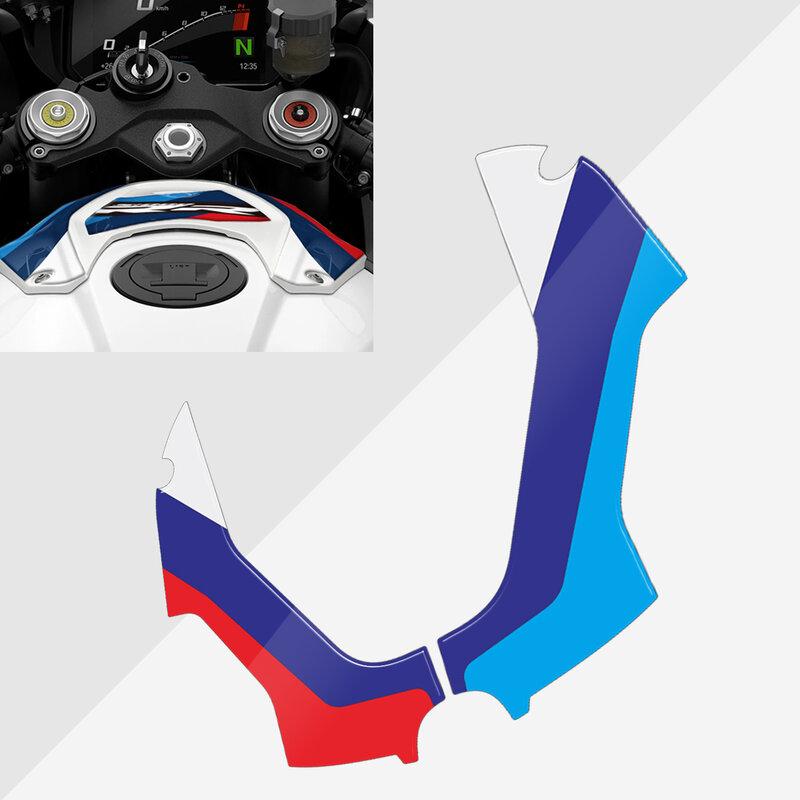 Sporty motorowe dla BMW S1000RR M1000RR 2019-2024 2023 2022 2021 zbiornik motocykla Panel wykończeniowy Protector 3D żelowa naklejka ochronna farby