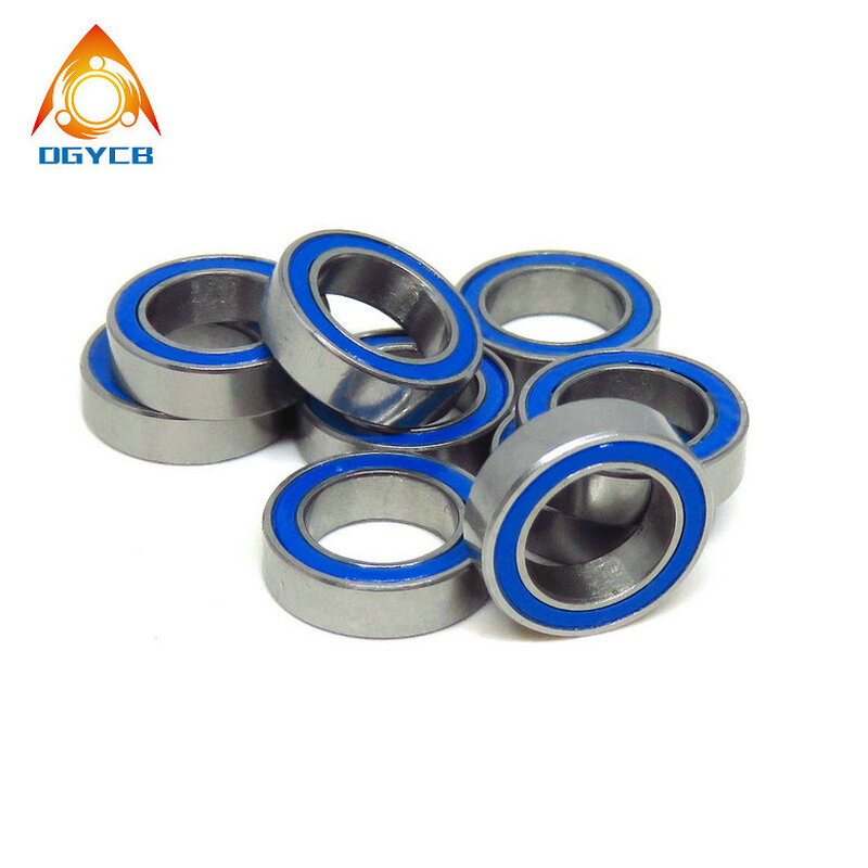 10pcs MR95RS Bearing ABEC-3 5x9x3 mm Miniature MR95-2RS Ball Bearings RS MR95 2RS With Blue Sealed L-950DD 5*9*3