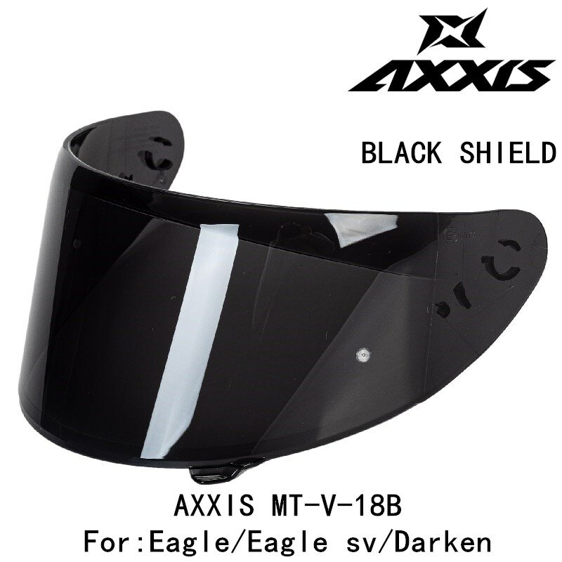 Pára-brisa universal da motocicleta, MT-V-18B para AXXIS capacete, EAGEL, EAGLE, SV, DRAKEN, original