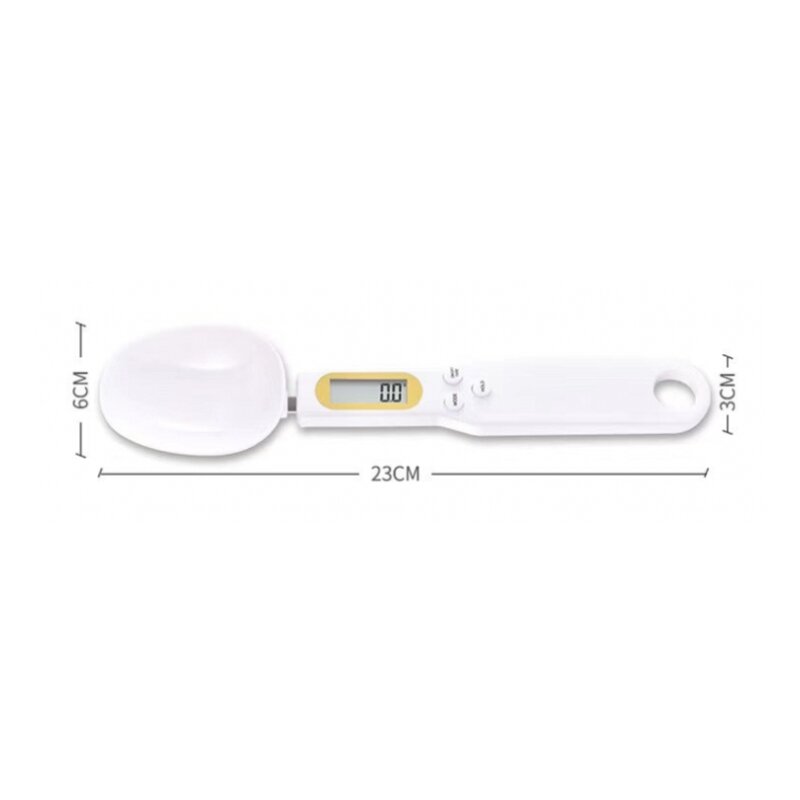 Bilancia a cucchiaio strumento da cucina per la casa misurazione elettronica caffè cibo farina polvere cottura LCD misurazione digitale regolabile