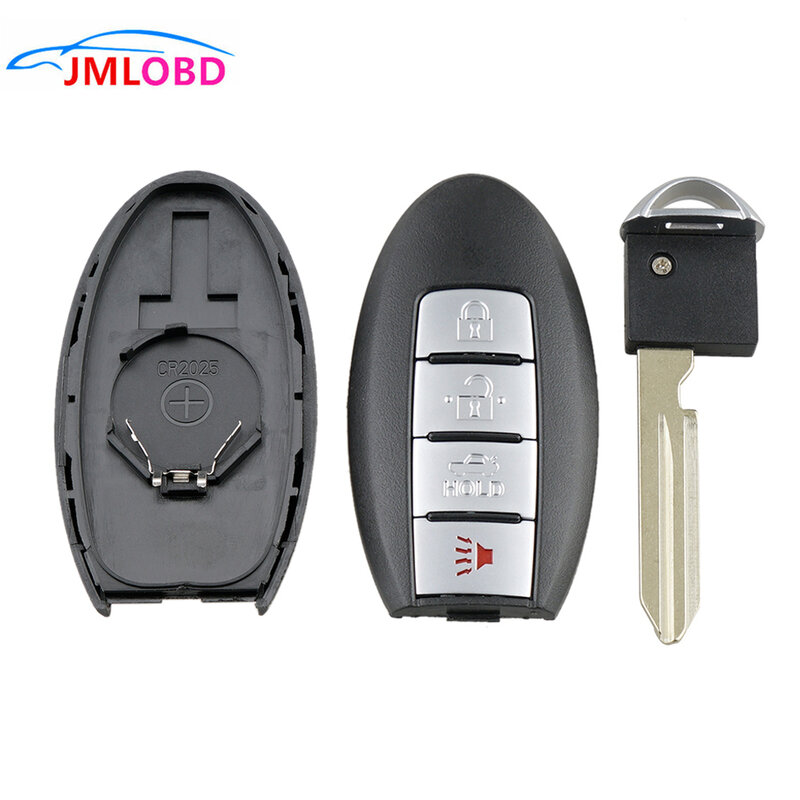 2023 New Car Key Shell Replacement Fob Case ForNissan 07-12 Altima Maxima Murano Remote Car Key Fob Shell Case