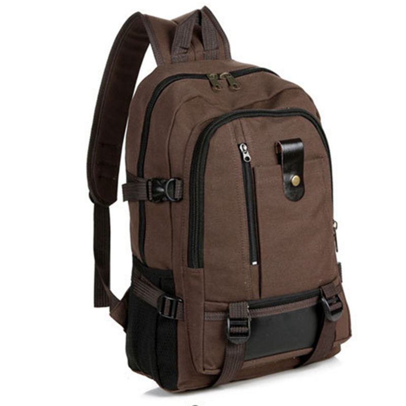 Nowy Casual Camping męski plecak Laptop plecak torba turystyczna o dużej pojemności męski plecak podróżny płótno moda młodzieżowe torby sportowe