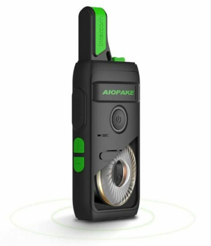 2023 par walkie-talkie sem fio de 10km micro slim mini talkies construção locais hotéis pequenos handhelds de alta potência