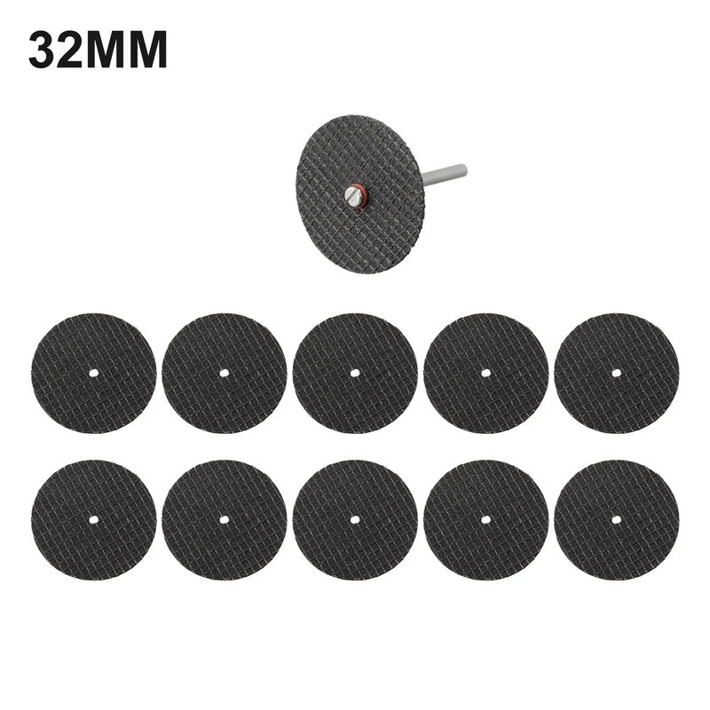 11 Stück 32mm/38mm Harz-Trennscheiben Schneid scheiben Harz Mini-Kreissäge blatts atz für Dremel-Rotations werkzeuge