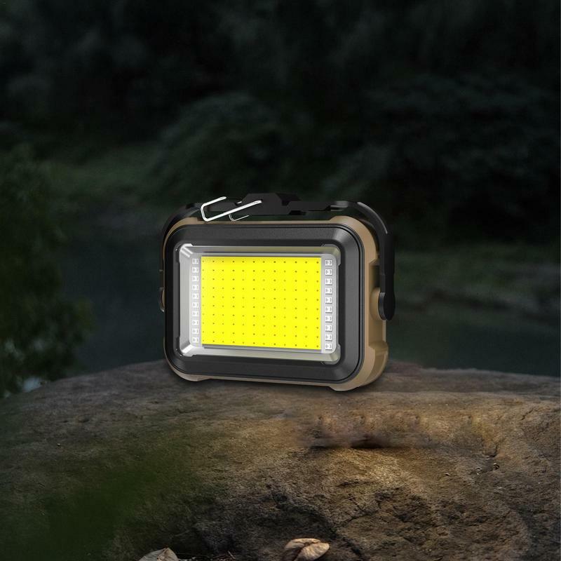 Luz recarregável portátil do trabalho do diodo emissor de luz do reparo do carro, lanterna Camping multifuncional, bateria 3600 mAh