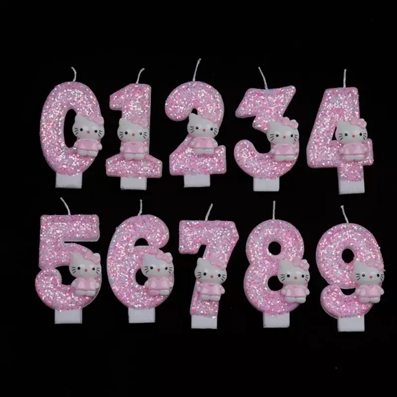 Hello Kitty Fun Digital cwiece kreatywny uroczy bajka wzór przyjęcie dekoracja atmosfery dostarcza akcesoria do dekoracji ciast urodzinowe