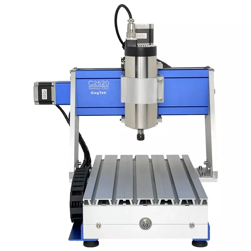 LY CNC 2520 3 Axis only Wood Router Carving Machine C2520 Touch Screen CNC Metal Milling Engraver with Air Cooling Spindle