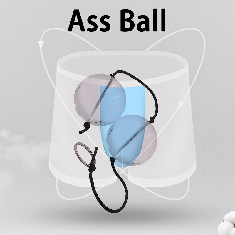IkFashion-Dispositif de chasteté double transparent pour adulte, sous-vêtements unisexes pour fesses, fitness, trou arrière, lingerie d'exercice