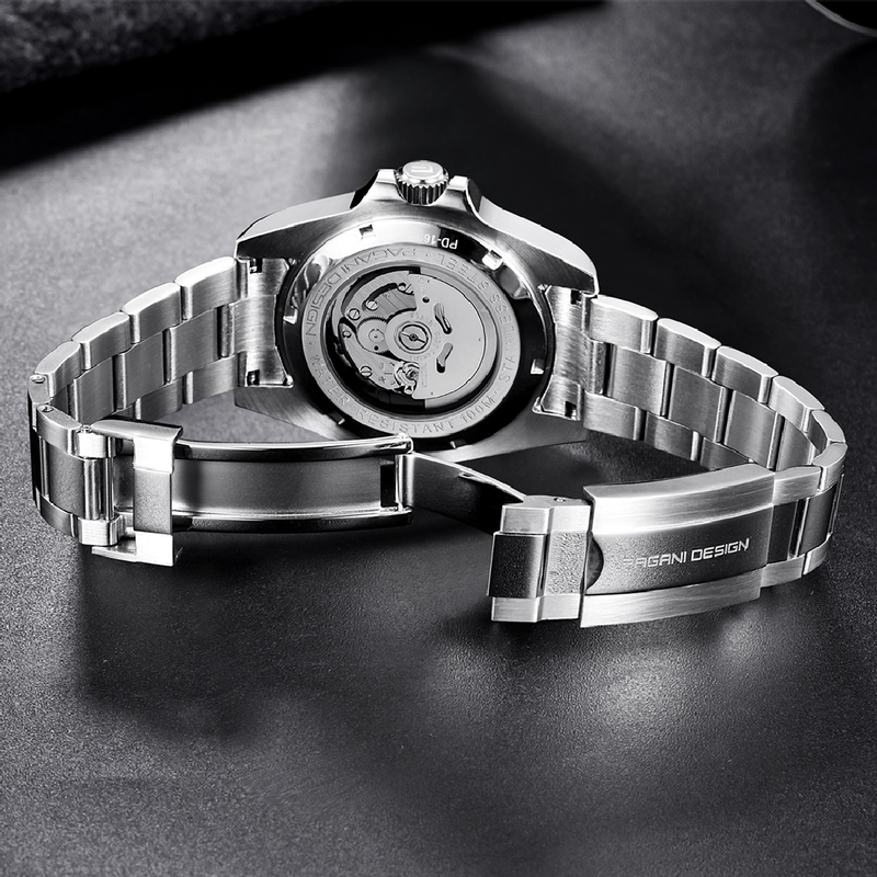 V3 PAGANI DESIGN New NH34 orologi meccanici automatici da uomo Luxury Sapphire Glass 40MM Ceramic GMT orologio da polso 100M impermeabile