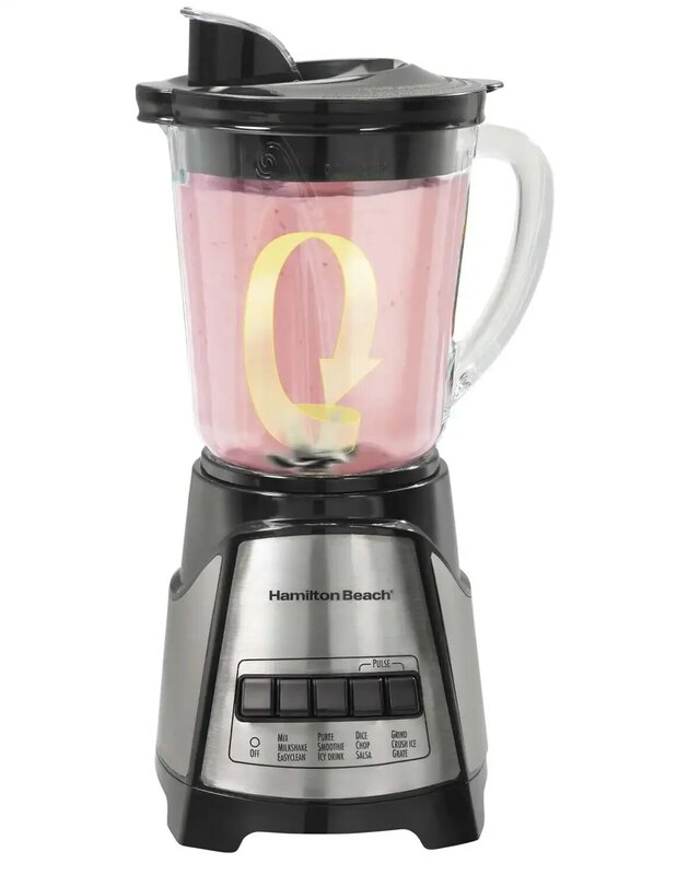 Hamilton Beach Multi-Function Blender with Glass Jar and Chopper, New, 58149
