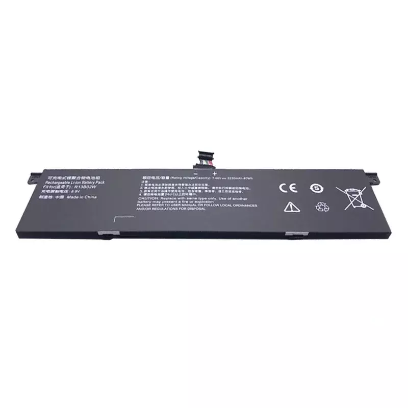 LMDTK New R13B01W R13B02W Laptop Battery For Xiaomi Mi Air 13.3" Series Tablet PC 40WH