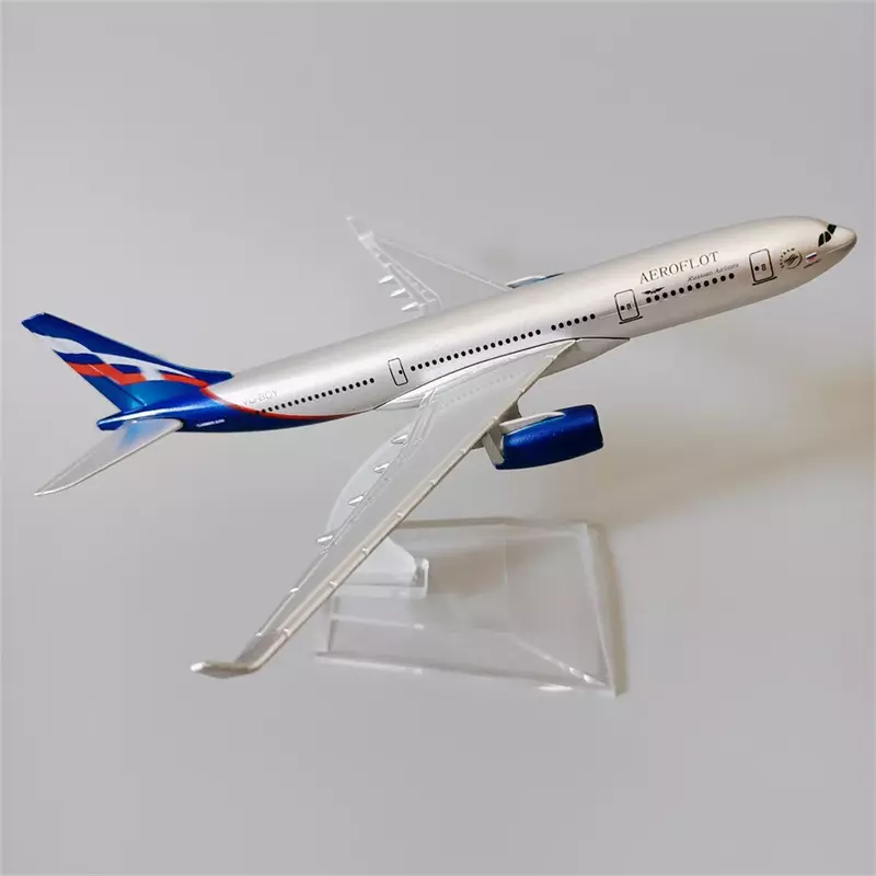 Aeroblot de aleación de Metal para Airbus, aeroplano de Rusia 330, A330, aeroplano fundido a presión