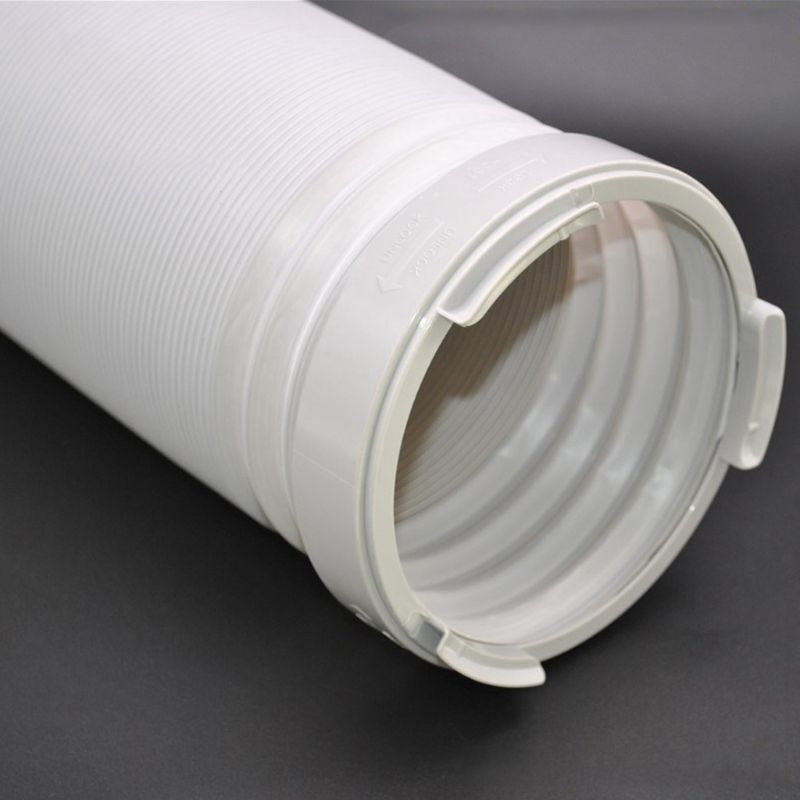 15cm Round Portable Air Conditioning Body Exhaust Duct Pipe Connector Dropship