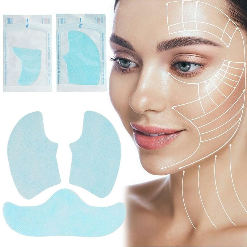1set Soluble Collagen Mask Patch Moisturizing Firming Nourishing Masque Facial Mask Patch Facial Masque Forehead Cheek Patches