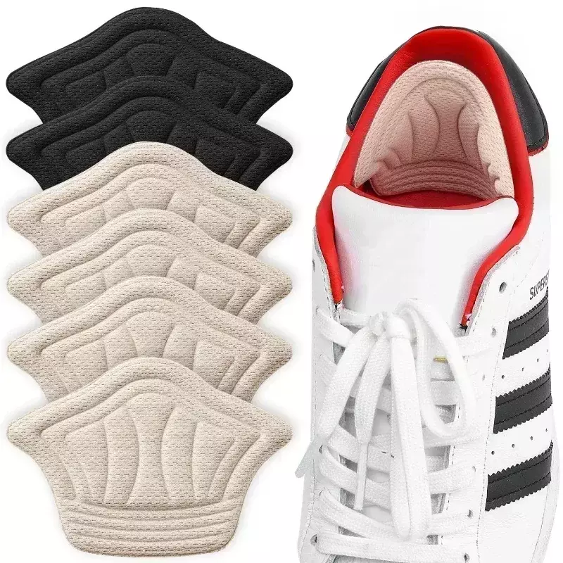 Wkładki naszyte pięty do buty sportowe regulowanego rozmiaru podkładka pod stopy wkładka do poduszki wkładki ochraniacz do obcasów tylna naklejka