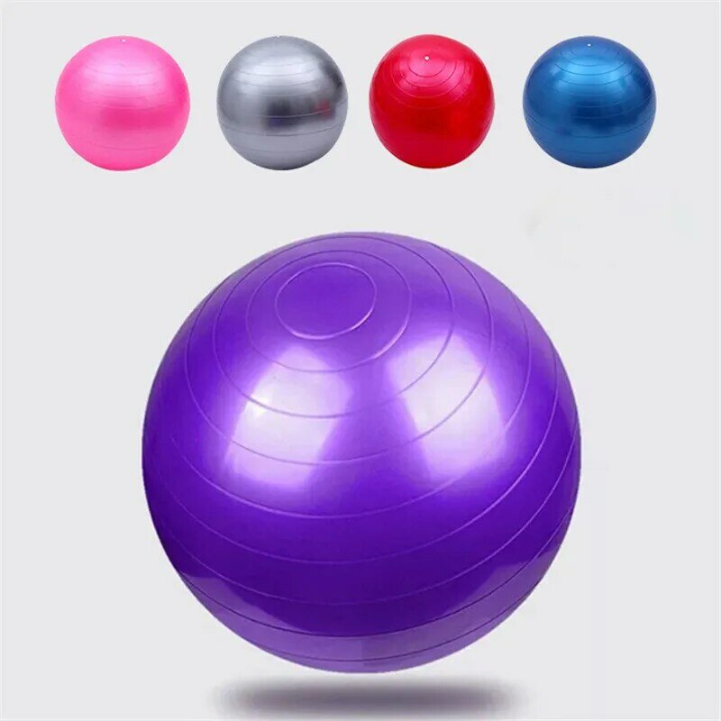 Bolas de Yoga de PVC de 45cm para Fitness, pelota de equilibrio gruesa a prueba de explosiones para ejercicio en casa, gimnasio, entrenamiento, gimnasia, Pilates