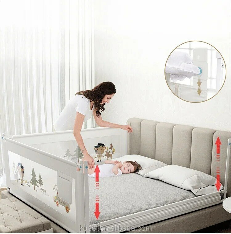 Produkty bezpieczeństwa dla dzieci łóżko bariera pionowa do podnoszenia bezpieczeństwa dla dzieci straż łóżeczko dla dziecka