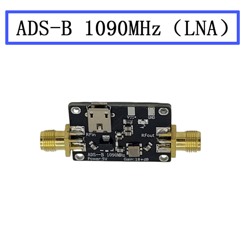 1090MHz RF Amplifier SDR ADS-B Signal Amplifier Amplifier LNA Radio HAM