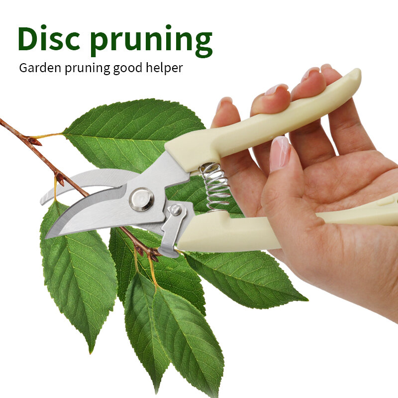 Pruner gunting tangan Bonsai, peralatan berkebun Stainless Steel gunting tanaman untuk bunga cabang rumput