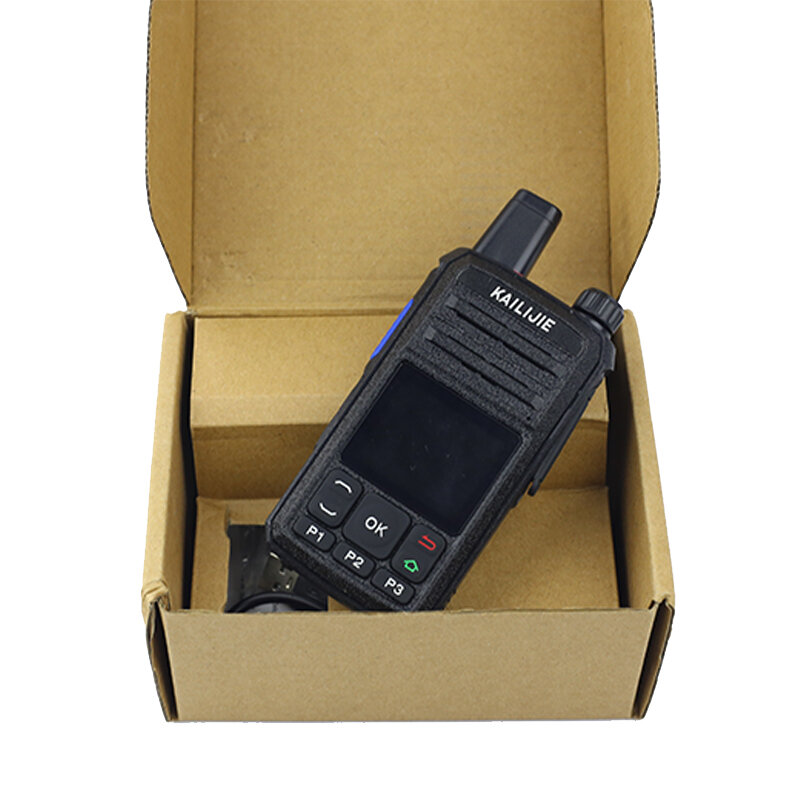 Zello-walkie-talkie 4G LTE, radio comunicador, 400-470 Mhz, batería de 5800Mah