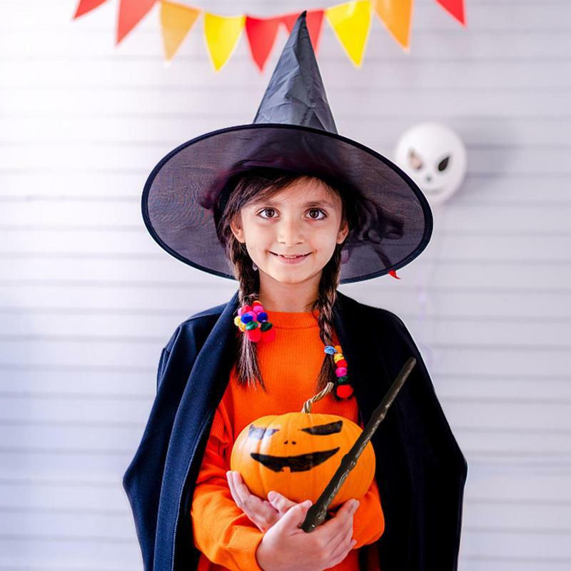 Varita mágica de Mago para fiesta de Halloween, iluminación de sonido, accesorios de disfraces para niños y niñas