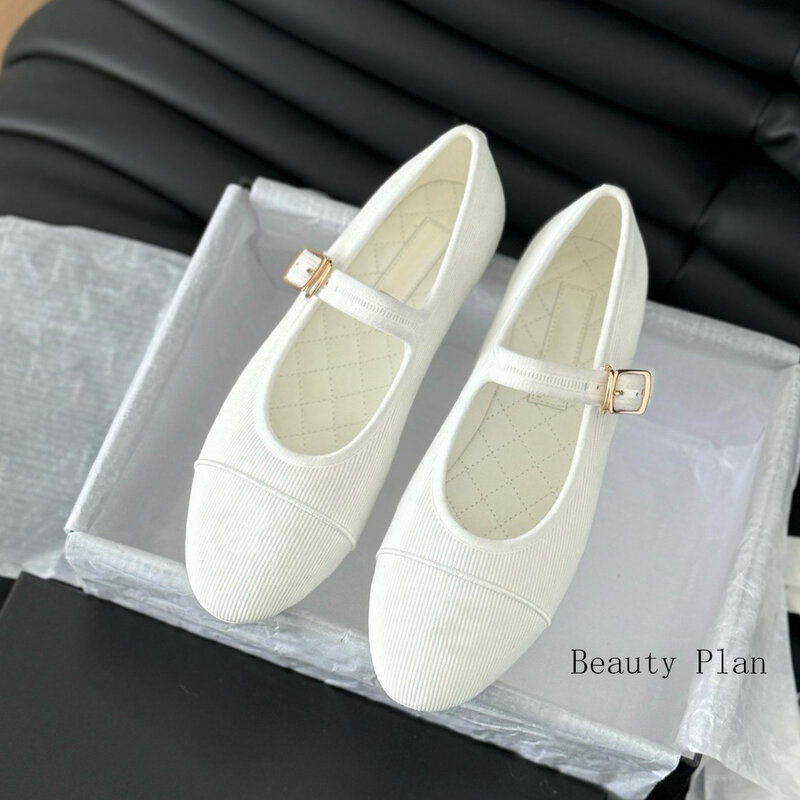 2024 Women's Point Toe Elegant Silver Classic Flat Sandals, Simple Solid Colour Sexy Pumps, Wedding Shoes & Daily Casual Outfit