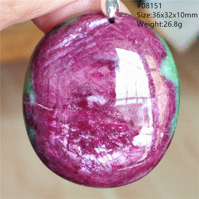 Natural Red Ruby Tumbled Pendant Healing Women Men Beads Oval Gemstone Red Rubi Ruby Necklace Pendant Jewelry AAAAA