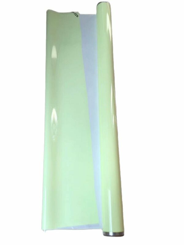 Película autoadhesiva luminiscente de almacenamiento, PVC verde/PET, 62cm x 1m