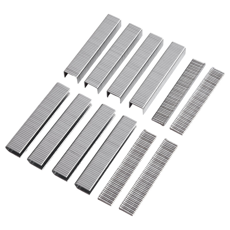 Staple Nails 600 Pcs For DIY For Woodworking Silver Spares Steel Practical To Use Brand New Excellent Service Life