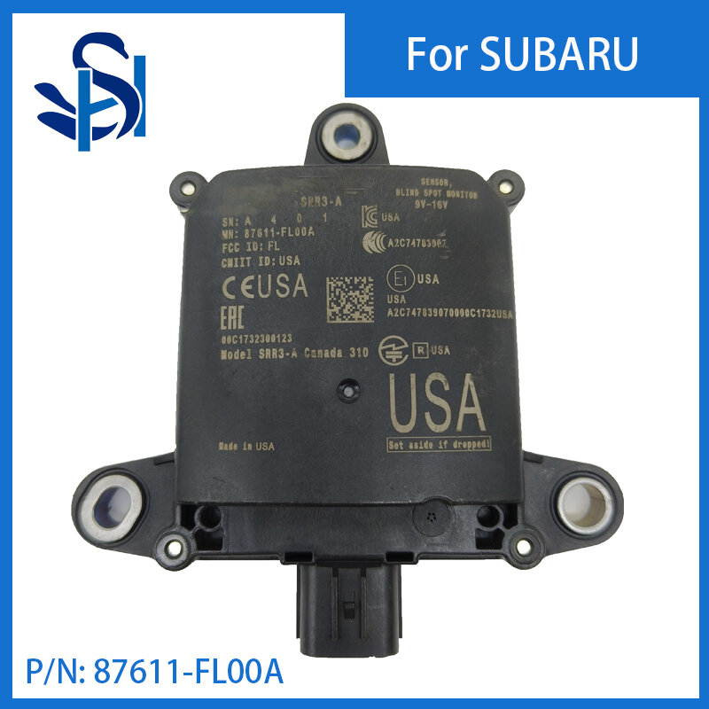 Módulo Sensor Radar para SUBARU, Monitor de Ponto Cego, 87611-FL00A, 87611-FL00A, EUA