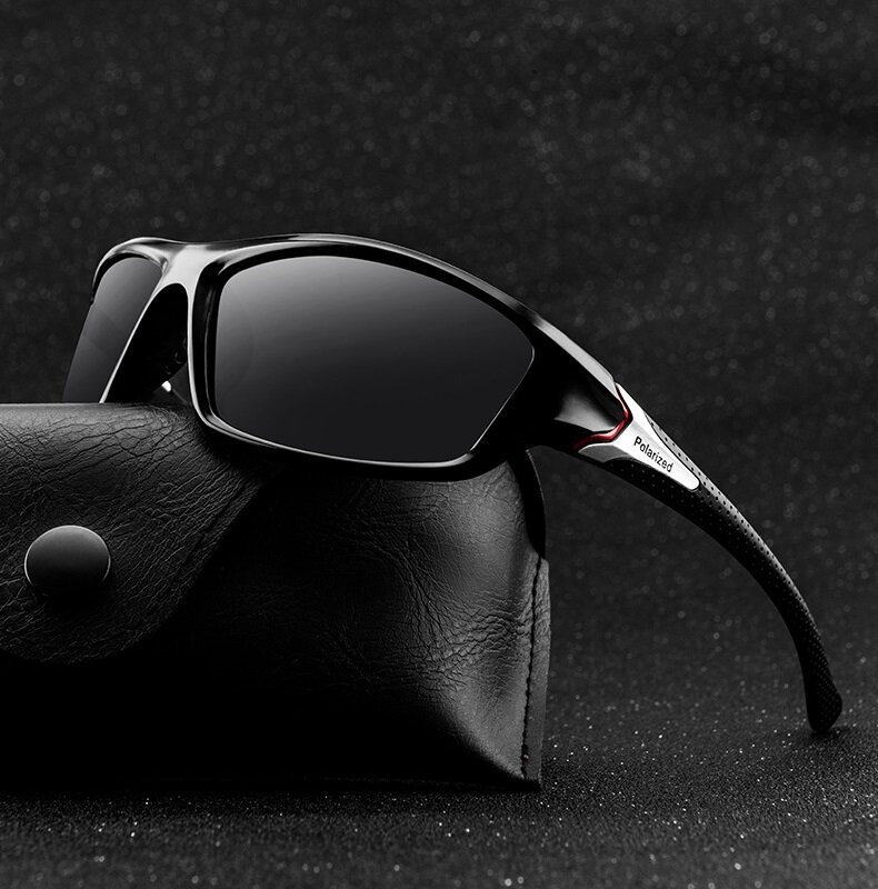 Luxus polarisierte Sports onnen brille mit Kette für Männer Frauen Angeln Wandern Blends chutz Sonnenbrille Marke Designer Brillen uv400