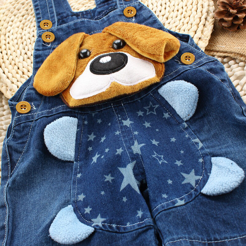 IENENS Summer 1PC Kids Baby Boys Clothes Clothing Short Trousers Toddler Infant Boy Pants Denim Shorts Jeans Overalls Dungarees