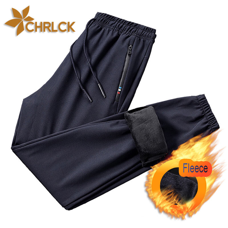 CHRLCK-Pantalones cálidos impermeables para hombre y mujer, pantalón de forro polar Softshell para exteriores, senderismo, Camping, escalada, esquí, Invierno