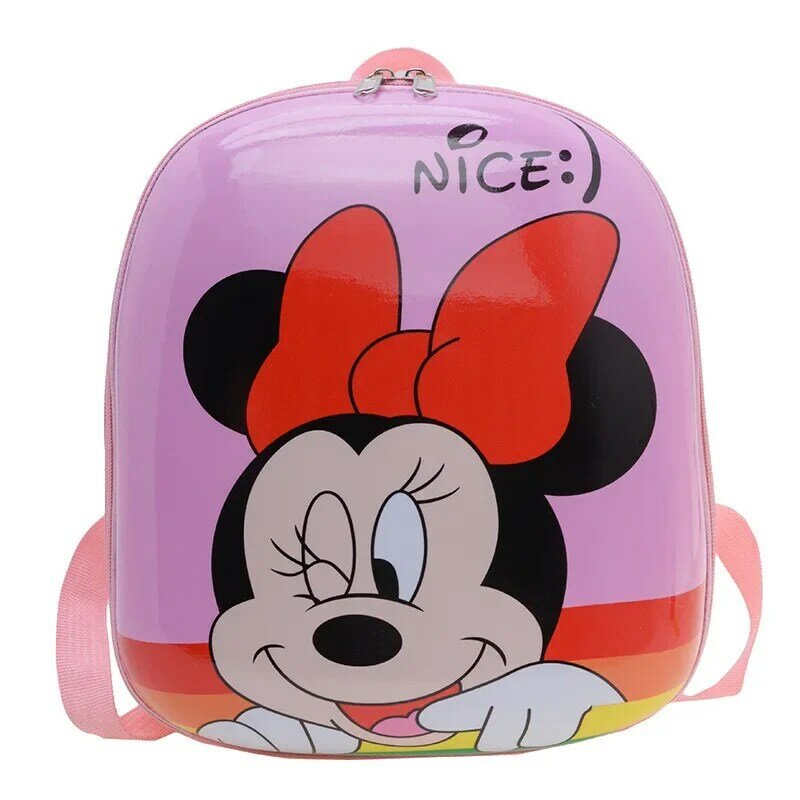 Disney Rucksäcke neue Schult asche Mode Reiß verschluss Kinder Kinder Cartoon Taschen leichte Kinder Mädchen Kindergarten Rucksack