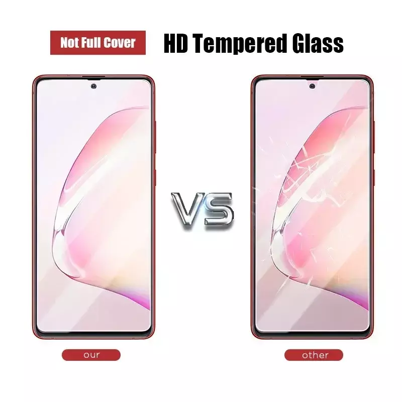 4Pcs Tempered Glass For Samsung Galaxy A54 A34 A14 A53 5G A12 A50 A51 A52 A70 A71 A72 A20E A31 A10 A40 A32 A30S M31 M21 Glass