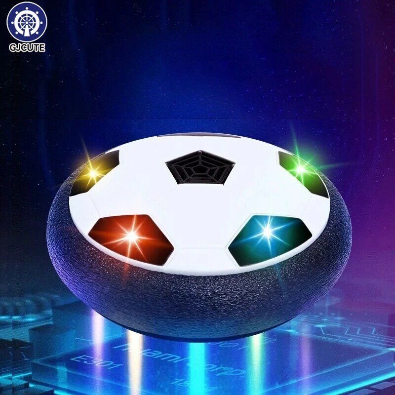 Hover Soccer Ball Toys para crianças, LED Light Up, futebol flutuante, brincadeiras internas, brinquedos esportivos para crianças, jogo ao ar livre