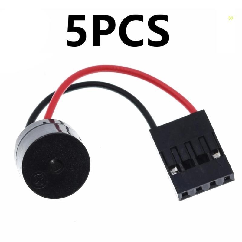 5Pcs/set Motherboard Speaker PC Computer Mainboard Speaker Mainboard Case Beep Dropship