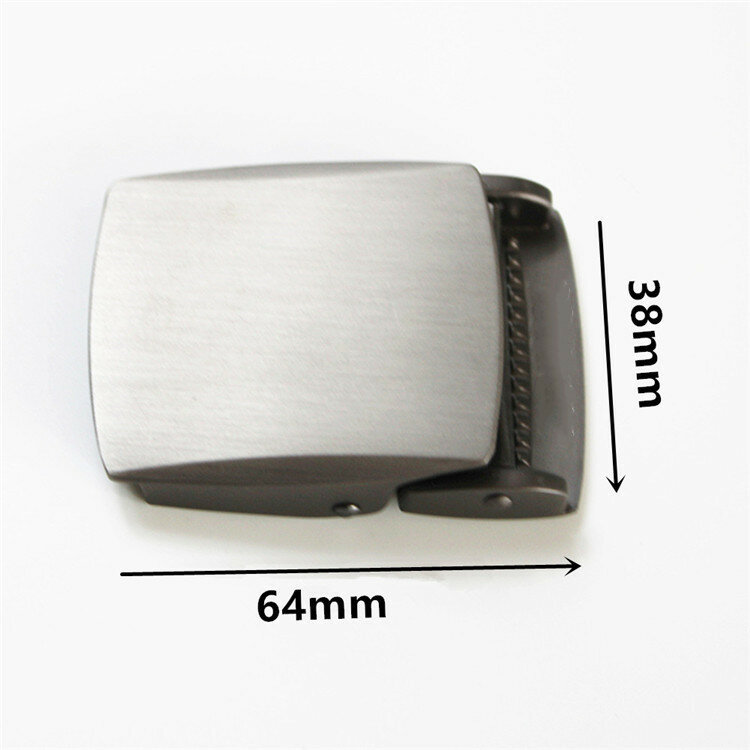 Hebilla de cinturón de repuesto para hombre y mujer, accesorio de aleación de Zinc de alta calidad, de nailon, 38mm