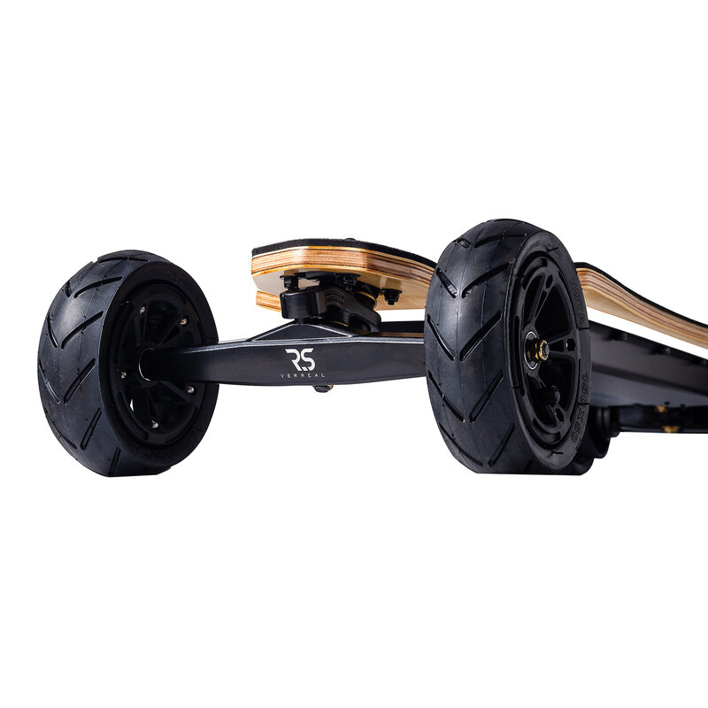 Verreal RS Pro 150 skateboard elektrik, skateboard Off Road semua medan dengan rentang roda pneumatik 50km kecepatan terbaik 50kmh