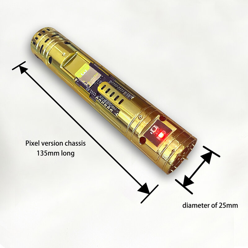 PUNKSABER-Sable de luz láser, Kit de placa de sonido, núcleo de NeoPixel, oscilación suave, espada láser