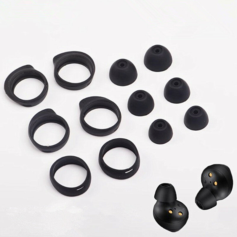 Silicone Substituição Ear Hooks Kit para Samsung Galaxy Buds Além disso, fone de ouvido Ear Gels Dicas, Heaphone SM-R170